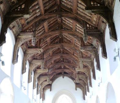 Earl Stonham church roof